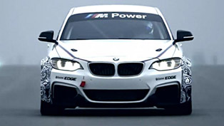 bmw m235i racing [video]