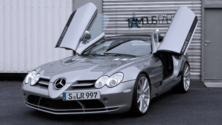famous parts have a mercedes-benz slr mclaren roadster