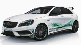 2014 mercedes-benz a45 amg petronas green edition
