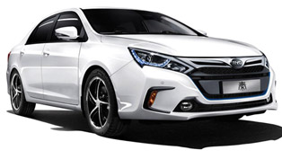2014 byd qin hybrid - 1.6 liters / 100 km