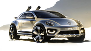 volkswagen beetle dune off-roader makes debut in detroit 