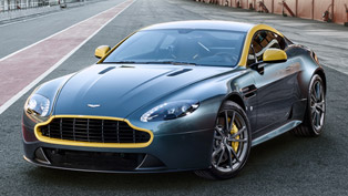 2014 aston martin v8 vantage n430 and db9 carbon black and carbon white
