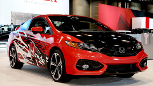 custom honda civic si coupe revealed in chicago 