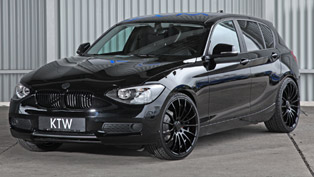 ktw bmw 1-series black & white