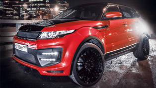larte design range rover evoque is unique eye-catcher