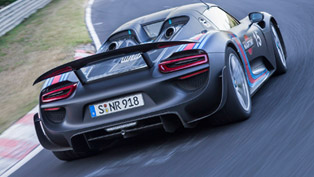 porsche 918 spyder - nurburgring lap record - 6 minutes and 57 seconds