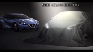 nissan teases new sedan concept with first image 