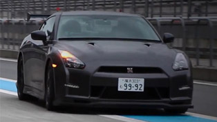 nissan gt-r nismo n-attack package [video]