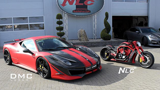 dmc ferrari 458 italia estremo & the twin bike