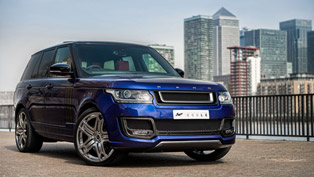 range rover 600-le bali blue luxury edition by kahn design 