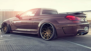 prior design bmw m6 f13 pickup [render]