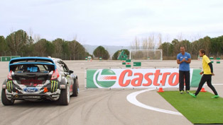 castrol footkhana - neymar jr. vs ken block