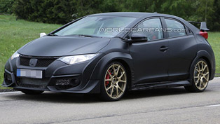 2015 honda civic type-r [spy photos]