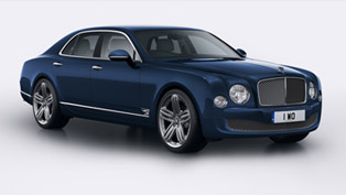 bentley mulsanne 95 celebrates company’s anniversary