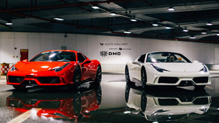 dmc ferrari 458 estremo and elegante monte carlo editions