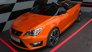 seat ibiza cupster concept at worthersee