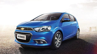 facelifted 2015 chevrolet aveo debuts in china 