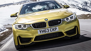 2014 bmw m3 saloon and m4 coupe - uk price