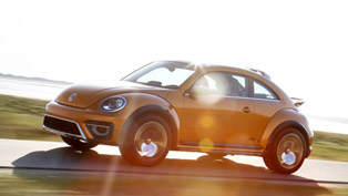 volkswagen beetle dune concept takes to the road 