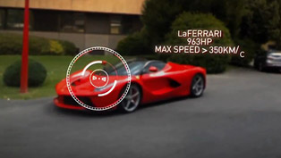 ferrari marks 15 million facebook fans with laferrari on-board google glass video at fiorano
