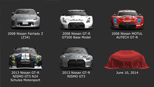 nissan teases vision gran turismo concept