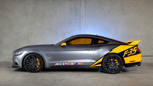ford brings under the hammer 2015 mustang f-35 lightning ii edition 