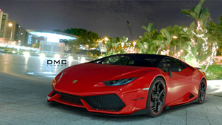 dmc teases lamborghini huracan affari 
