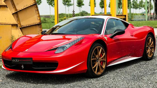 edo competition ferrari 458 italia niki lauda - price €285,000