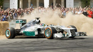 2014 goodwood festival of speed - visitors record 200,000