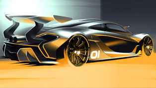 mclaren p1 gtr design concept to debut at pebble beach