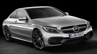 mercedes-benz c63 amg coupe [render]