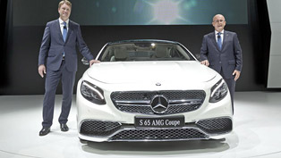mercedes-benz s65 amg coupe at the 2014 moscow motor show