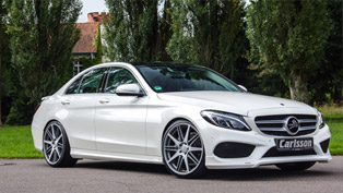 carlsson tunes the amg version of mercedes-benz c-class  