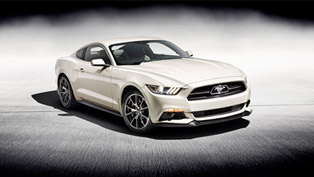 ford mustang 50 year limited edition sold for $170,000 at barrett-jackson