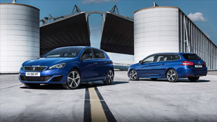 peugeot to unveil 308 gt hatchback and 308 gt sw at paris motor show 
