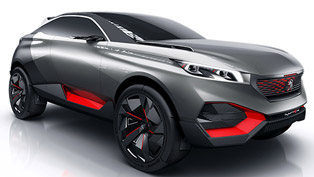 peugeot quartz concept - ultra-athletic crossover
