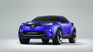 toyota shows c-hr hybrid crossover ahead of paris premiere 