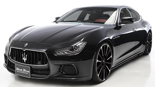 wald international maserati ghibli black bison edition
