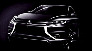 mitsubishi outlander phev concept-s with premiere in paris