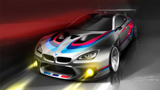 bmw teases the m6 gt3 racer 