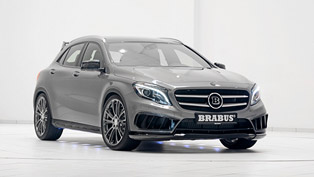 mercedes-benz gla-class amg pumped up by brabus