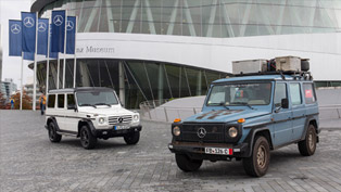 mercedes-benz g-class celebrates 35 years with world record and special model