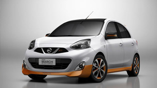 gold body kit micra is called nissan march rio 2016 edition in brazil 