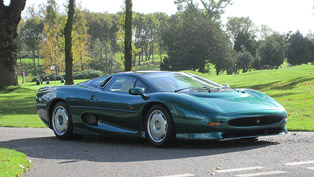 ex-brunei royal family xj220 offered by silverstone auction 