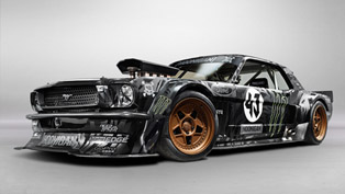 ken block unveils the exclusive hoonigan ford mustang rtr 