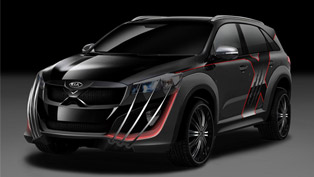 who has inspired kia for the sorento x-men car? 