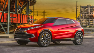 mitsubishi concept xr-phev crossover debuts in l.a.