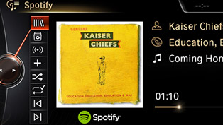 enjoy a new audio experience with spotify while driving your mini