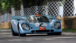 genuine porsche 917 racer at classic motor show