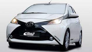 the new toyota aygo enhanced by eibach